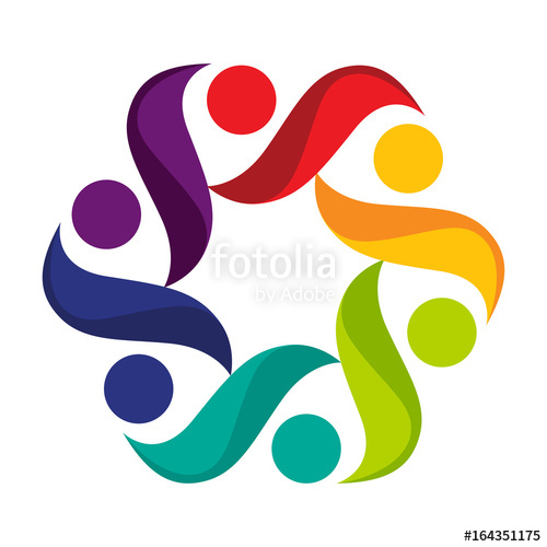 Design Logo Icon With The Concept Of Integrated Partnership 500x500 Design Logo Icon With The Concept Of Integrated Partnership