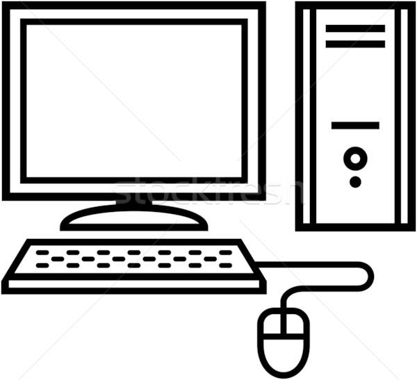 600x547 Home Computer Icon