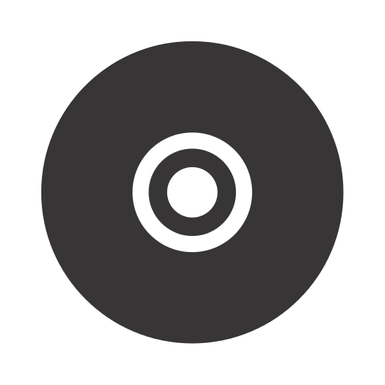 550x550 Compact Disk Icon