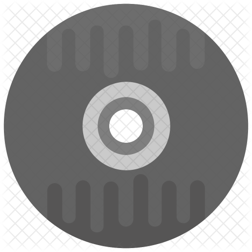 512x512 Compact Disk Icon Of Flat Style