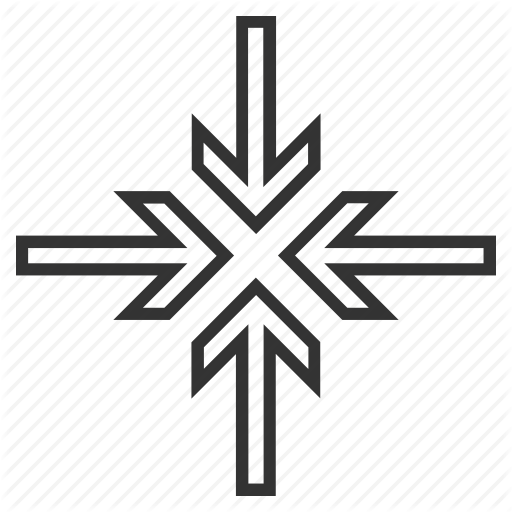 512x512 Compact, Compress Arrows, Compression, Implode, Minimize, Pressure