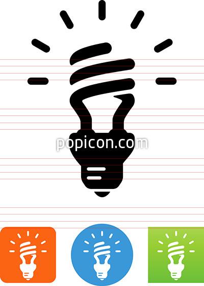 400x560 Cfl Bulb Icon