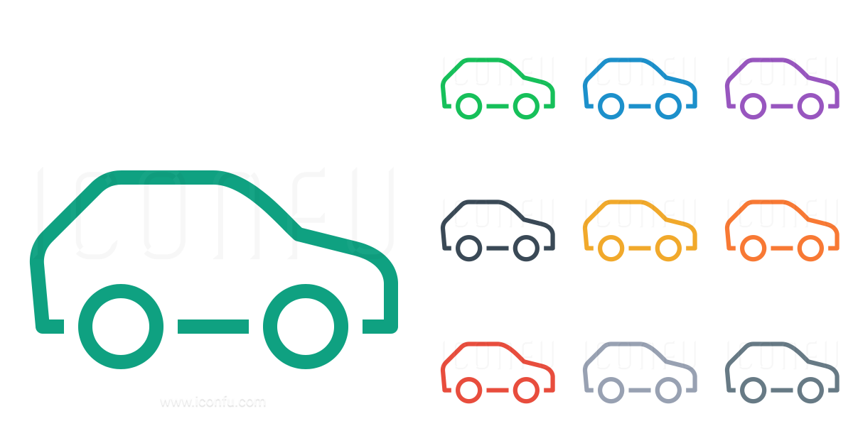 1200x600 Car Compact Icon