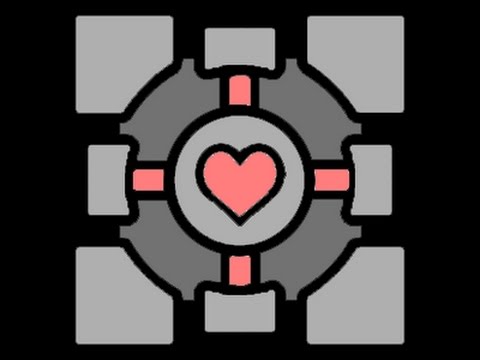 480x360 The Companion Cube In Geometry Dash !!!!