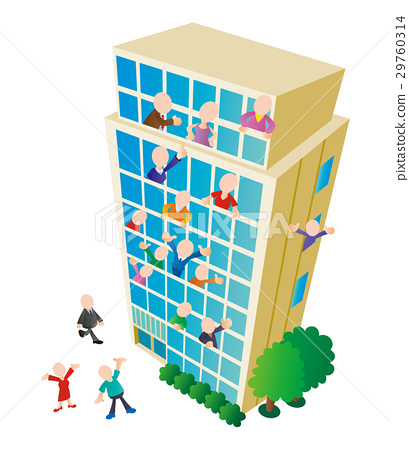 409x450 Building Icon, Company Building, Office