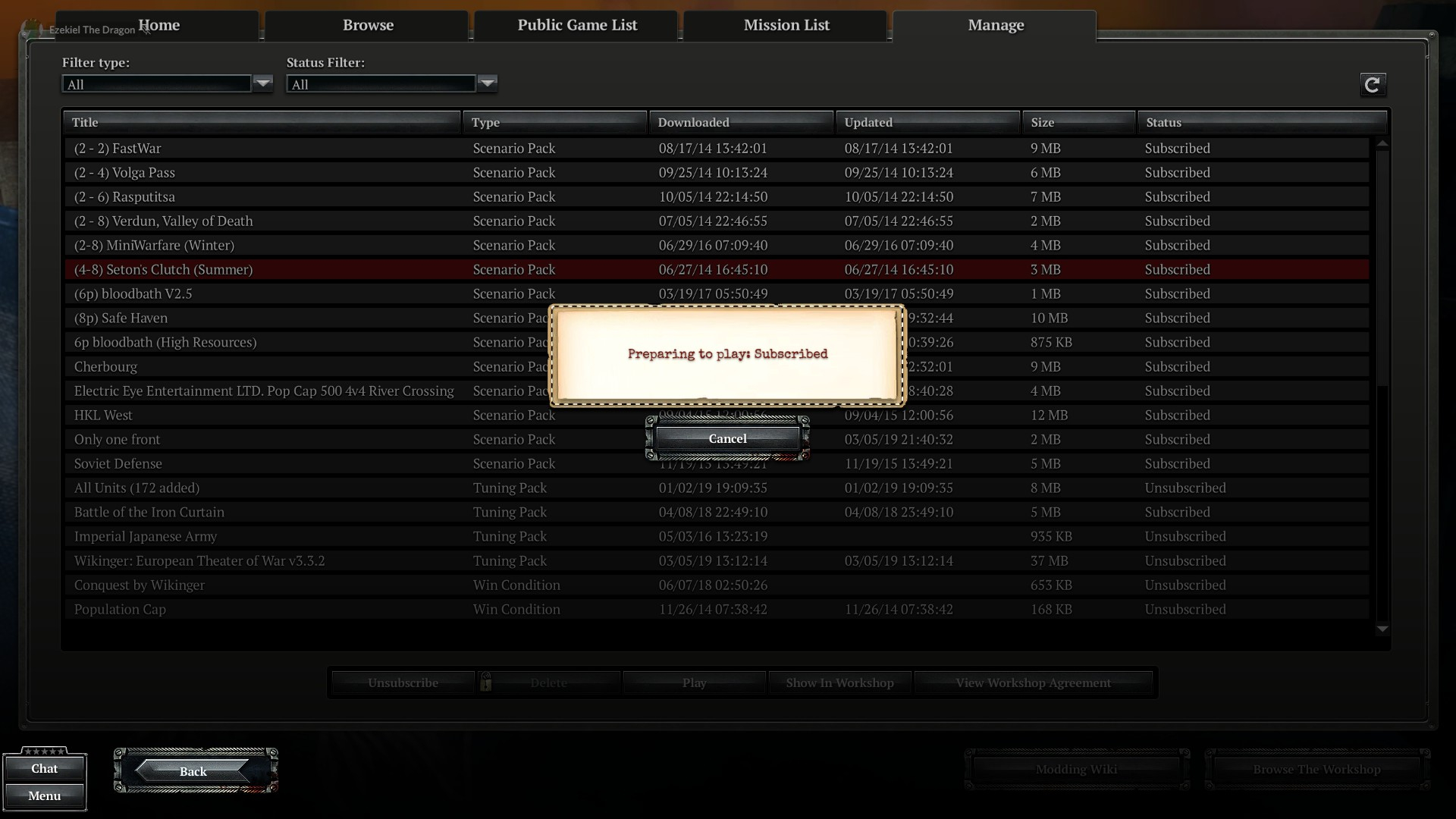 1920x1080 Cannot Play Modcustomworkshop Maps Company Of Heroes Official