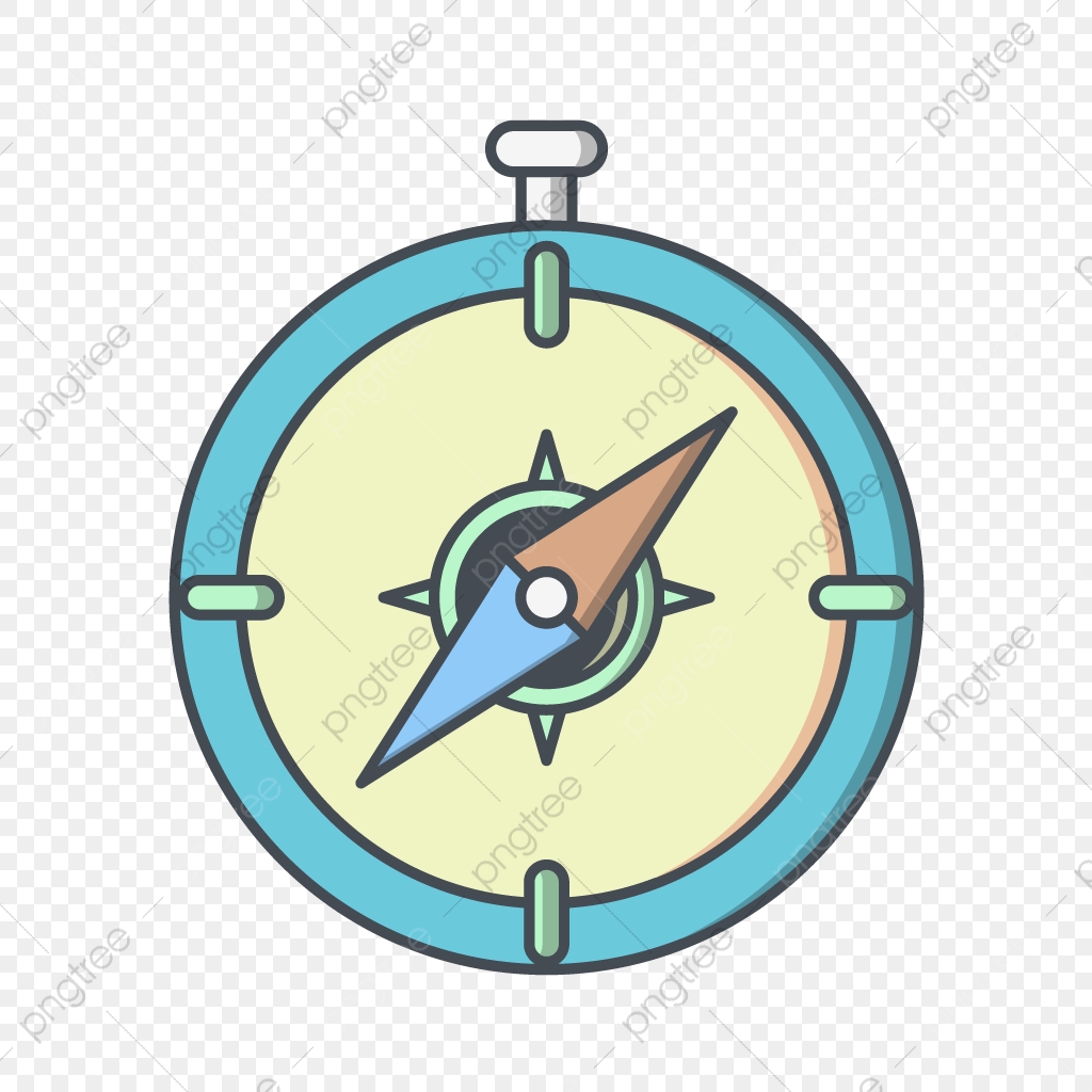 1024x1024 Vector Compass Icon, Compass, Direction, Location Png And Vector