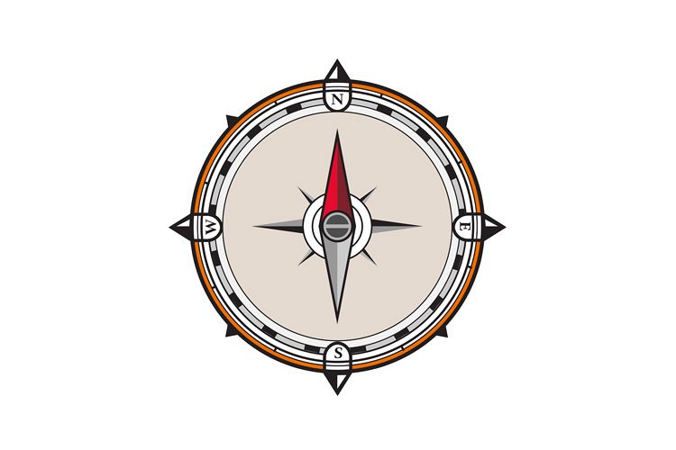 750x500 Vintage Compass Icon