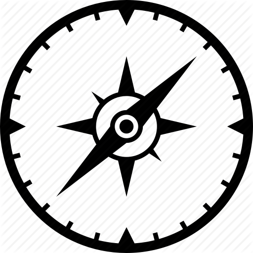 512x512 Compass, Compass Rose, Magnetic Compass, Navigation Icon