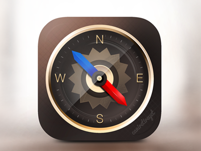 Compass Icon Iphone at Vectorified.com | Collection of Compass Icon ...