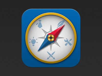 400x300 Brilliant Iphone Ipad Application Icons Icon Compass Icon