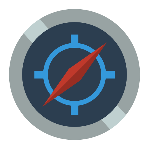512x512 Compass, Directions Icon