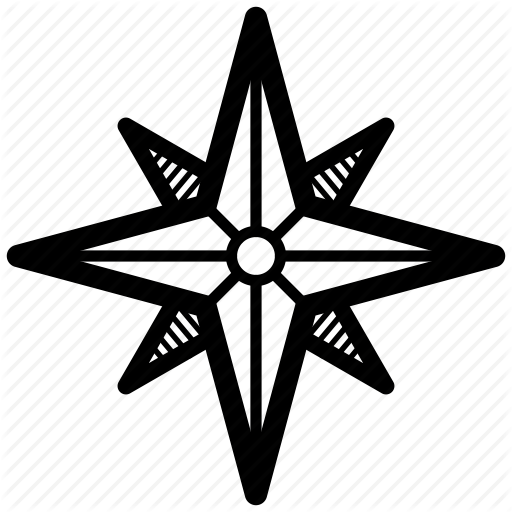 512x512 Cardinal, Compass, Direction, Magnetic, Navigation, Rose Icon