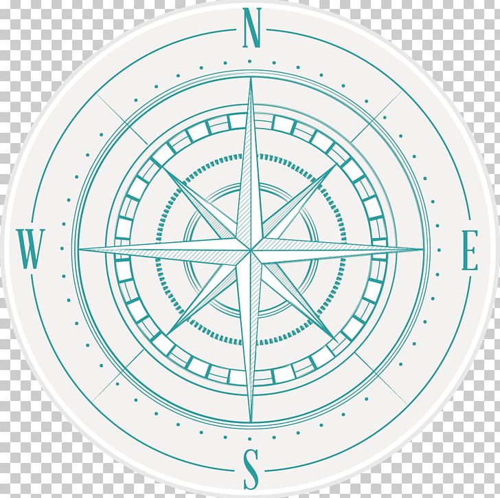 728x724 Compass Rose Icon Png, Clipart, Area, Cardinal Direction, Circle