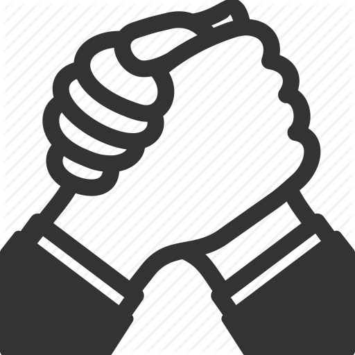 512x512 Business Competition, Competitors, Hands, Partnership Icon