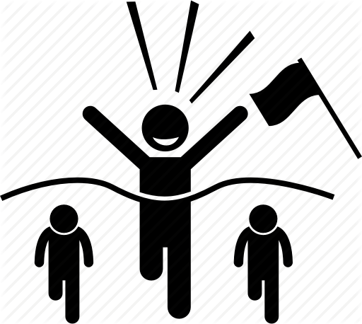 512x458 Children, Competition, Kids, Race, Running, Sports, Winner Icon
