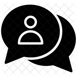 256x256 Customer Complaint Icon Of Glyph Style