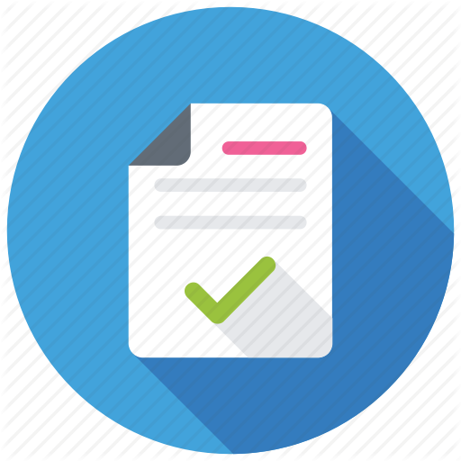 512x512 Approved, Check Mark, Document, Accepted, Task Complete Icon