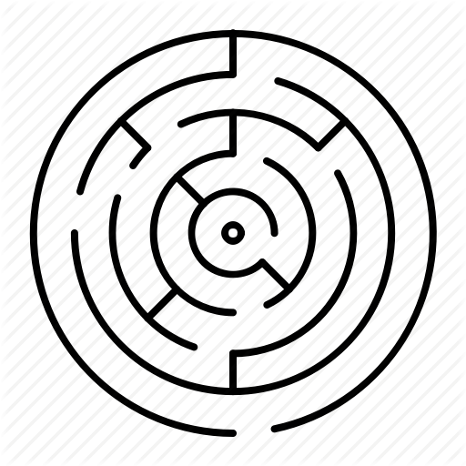 512x512 Business, Challenge, Complexity, Concept, Labyrinth, Logic, Maze Icon