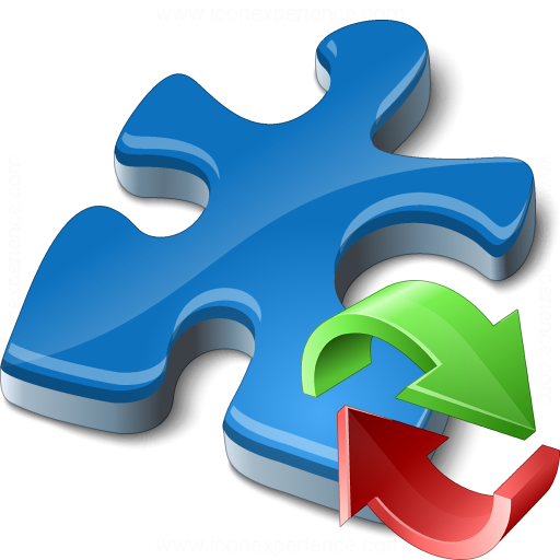 512x512 Iconexperience V Collection Component Blue Replace Icon