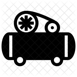 256x256 Compressor Icon Of Glyph Style