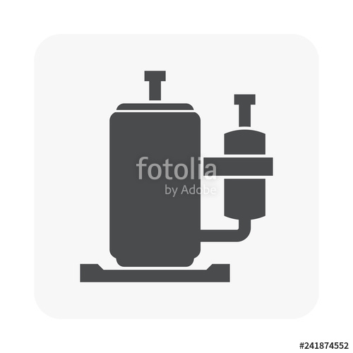 500x500 Air Compressor Icon Stock Image And Royalty Free Vector