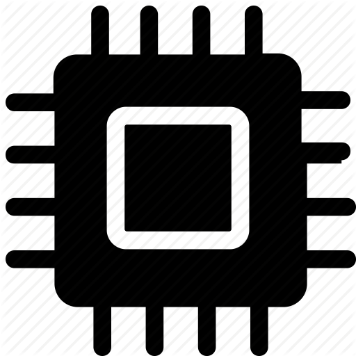 512x512 Computer Chip, Integrated Circuit, Memory Chip, Microprocessor