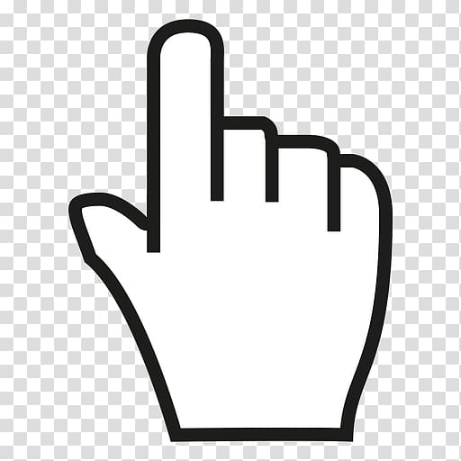 512x512 White Hand Sign Computer Mouse Pointer Cursor Icon, Mouse Cursor