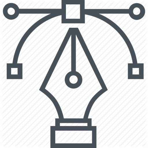 512x512 Computer, Design, Draw, Graphics, Graphics Design, Line, Pen Icon