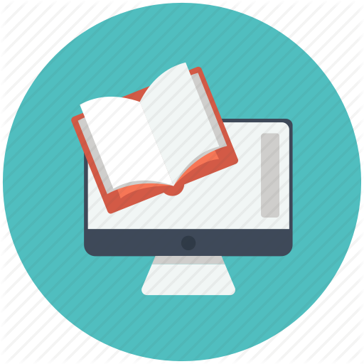 512x512 Book, Computer, Graduation, Online Education, Online Graduation