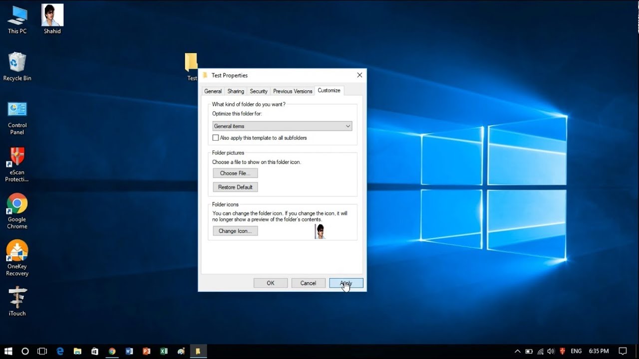 1280x720 How To Change A Folder Icon To A Picture