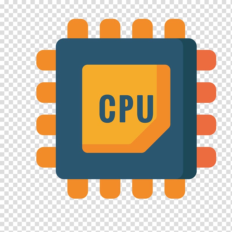 800x800 Computer Processor Illustration, Central Processing Unit Scalable