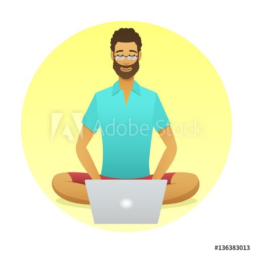 500x500 Relaxing Man