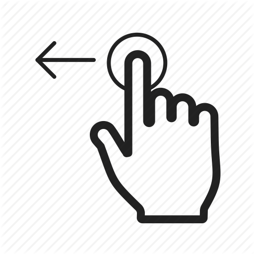 512x512 Computer, Hand, Left, Move, Sign, Technology Icon