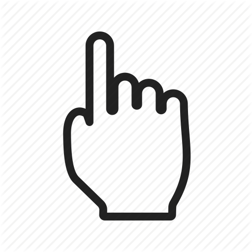 512x512 Click, Clicking, Computer, Cursor, Finger, Hand, Mouse Icon