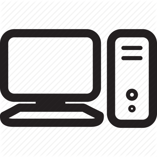 512x512 Computer, Hardware, Pc, Screen, Technology Icon