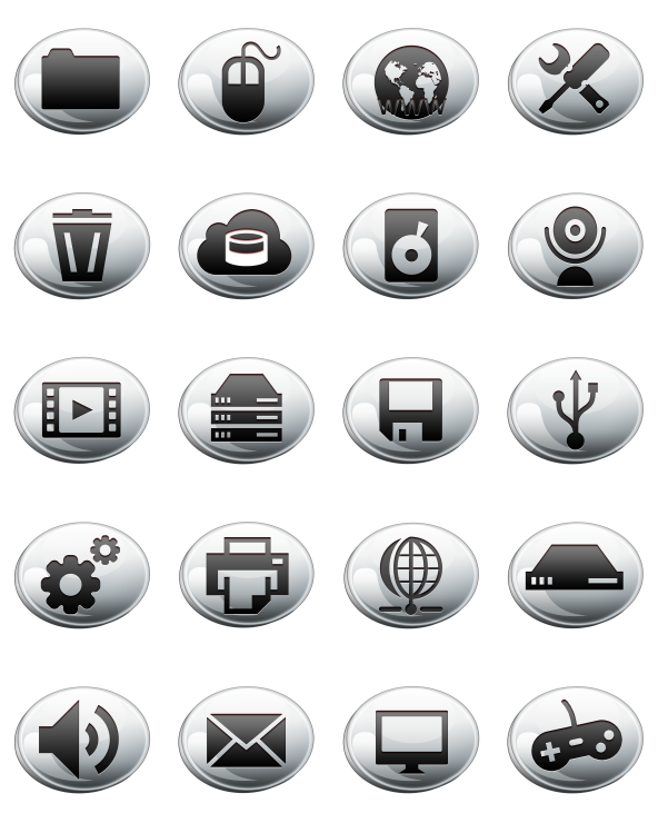 592x740 Computer Icon Pack