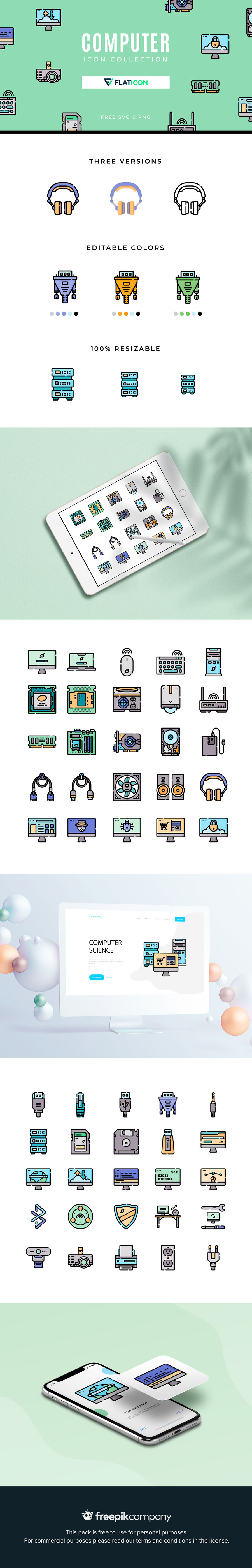 900x5598 Free Computer Icon Pack Free Design Resources