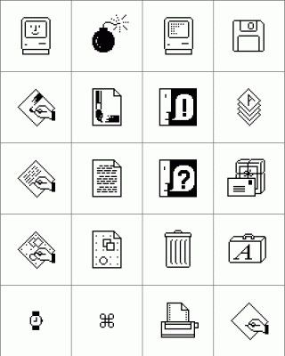 320x400 Old School Apple Icons Symbols Computer Icon, Design, Icon