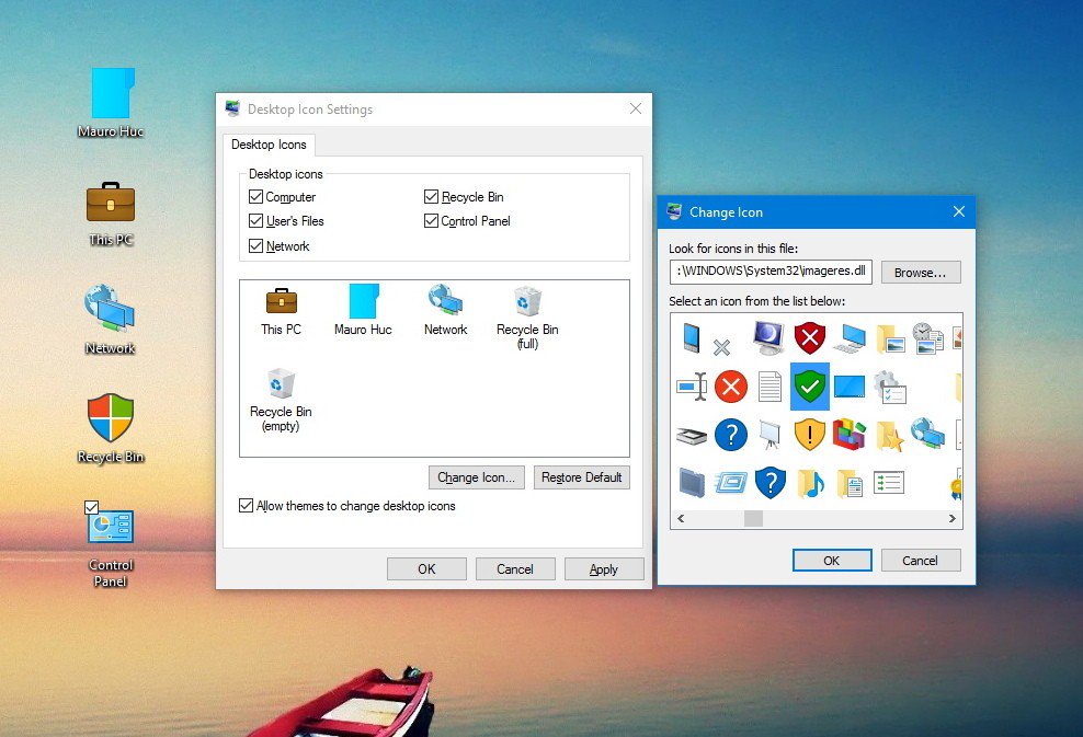 988x673 How To Restore The Old Desktop Icons In Windows Windows Central