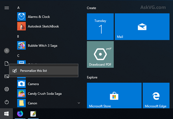 581x401 Tip Add This Pc Or Explorer Shortcut To Windows Start