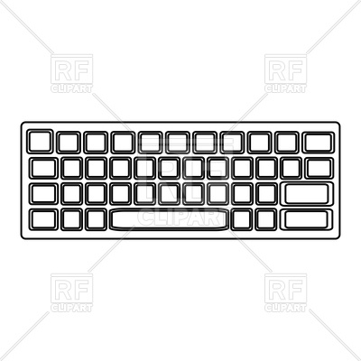 Computer Keyboard Icon at Vectorified.com | Collection of Computer ...