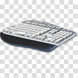 256x256 Vista Rtm Wow Icon Keyboard, Black And Gray Computer Keyboard