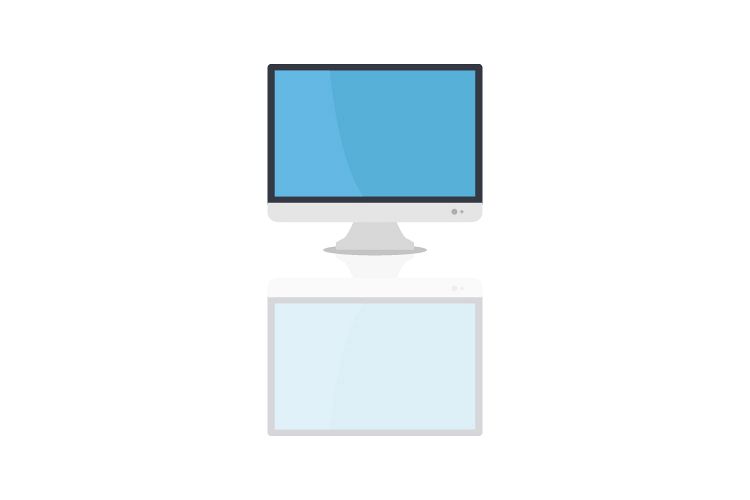 750x500 Computer Monitor Icon