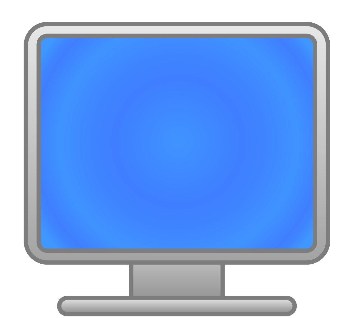 1149x1024 Filesimple Monitor Icon