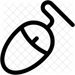 256x256 Computer Mouse Icon Of Line Style
