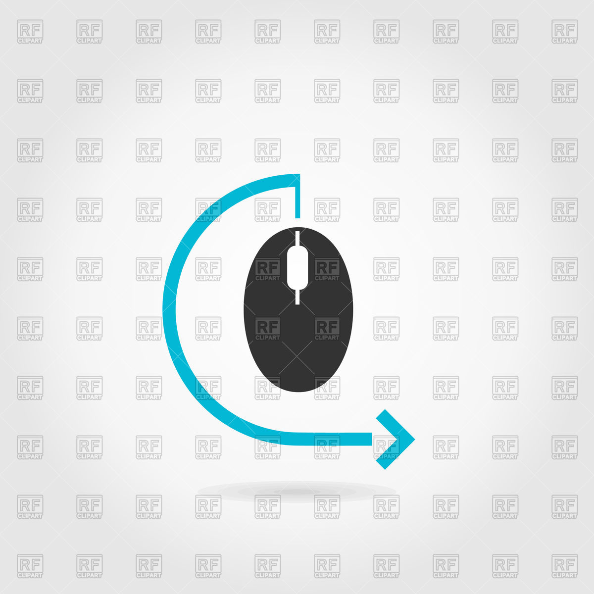 1200x1200 Computer Mouse Icon Vector Image Of Signs, Symbols, Maps