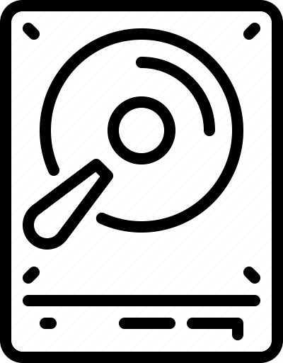 400x512 Computer, Hard Disk Drive, Hard Drive, Hdd, Parts, Storage Icon