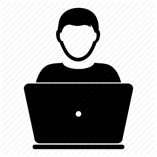 512x512 Admin, Computer, Laptop, Men, People, Person, User Icon