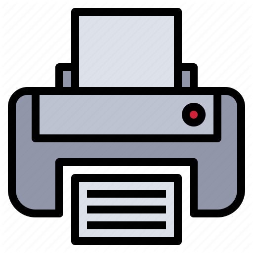 Computer Printer Icon